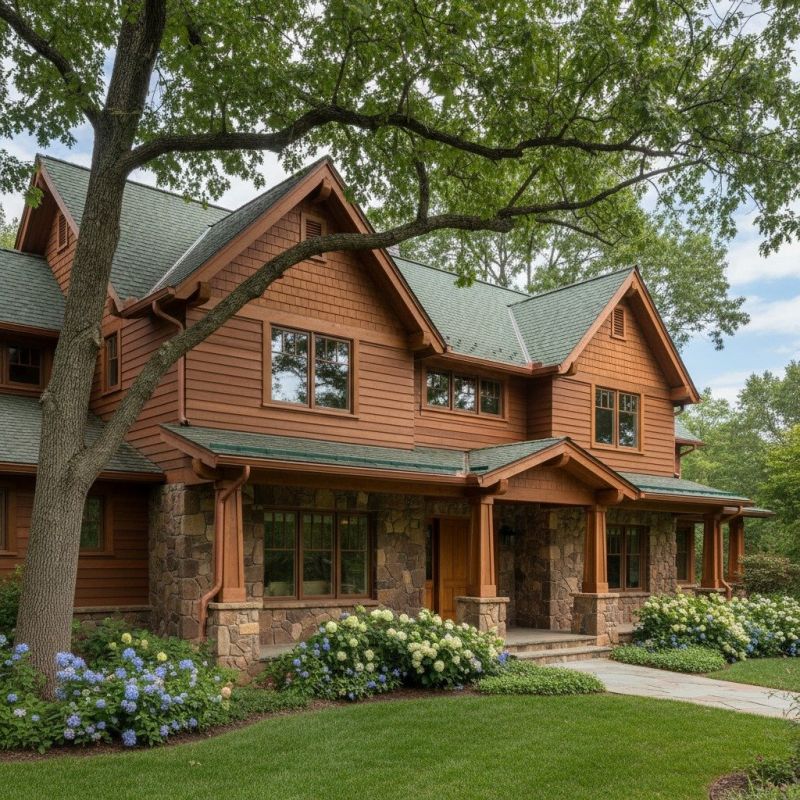 Round Gutters Installation